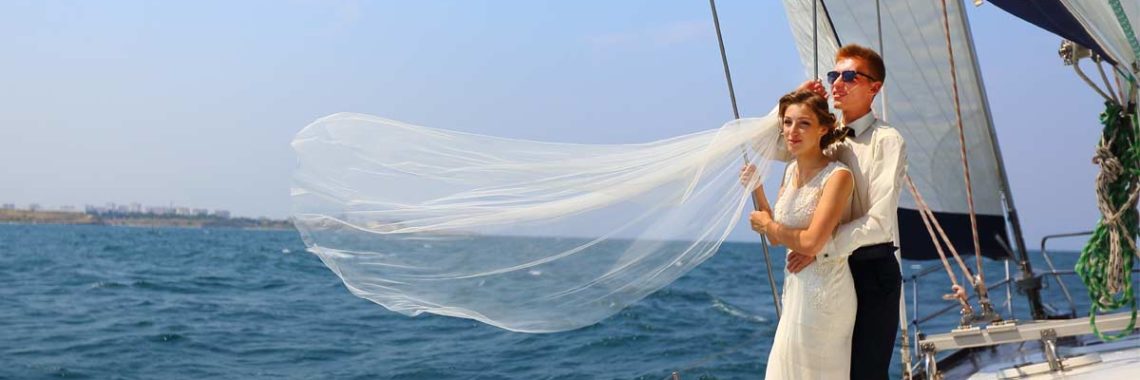 Hochzeit auf dem Wasser in Brandenburg