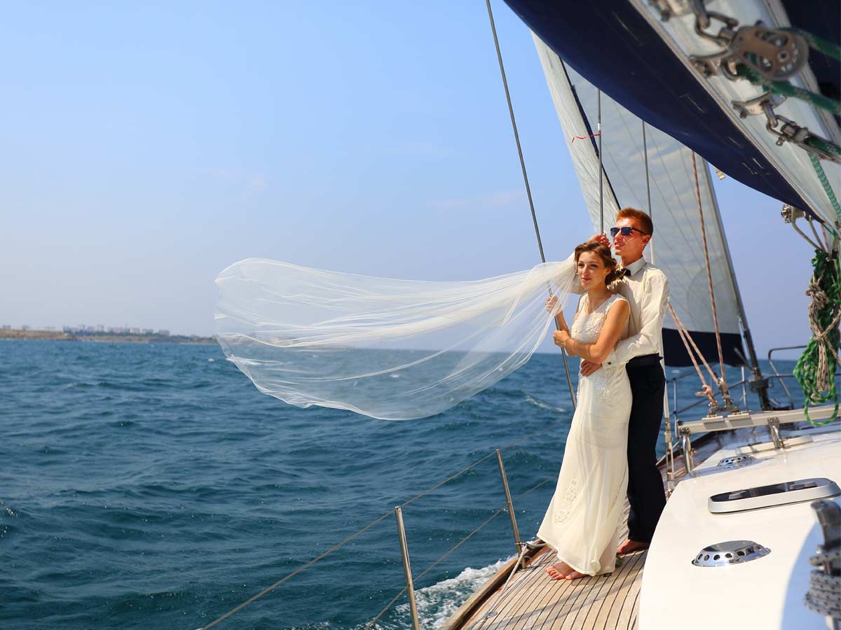 Schifffahrten zur Hochzeit