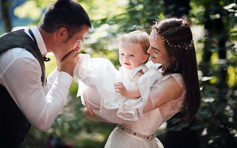 Sommerhochzeit mit Kleinkind Sommerhochzeit Berlin