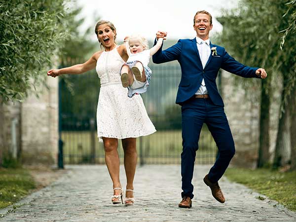 Sommerhochzeit mit Kleinkind: Was gilt es zu beachten?
