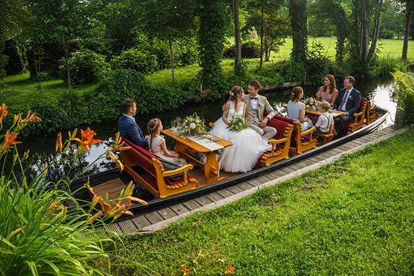 Heiraten im Spreewald Heiraten im Spreewald, KI-bearbeitetes Bild