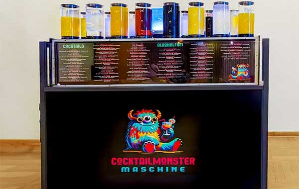 Cocktailmonstermaschine – Cocktailcatering Hochzeit Berlin & Brandenburg