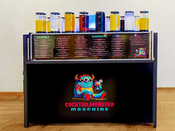 Cocktailmonstermaschine – Cocktailcatering Hochzeit Berlin & Brandenburg