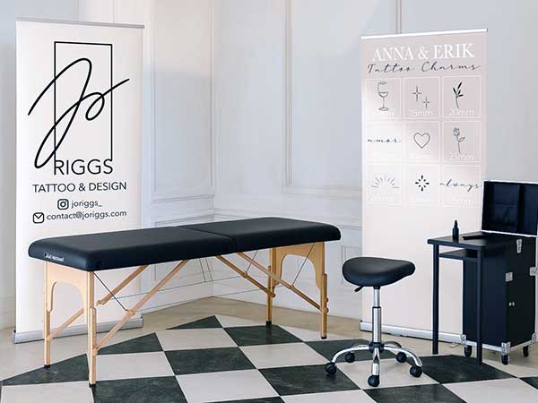 Jo Riggs Berlin – Live Tattoos für Hochzeit & JGA